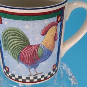 CIC Rooster Coffee Mug Cup Coco Dowley (C12)